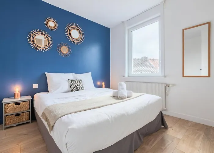 Maison d'hôtes Renovated House With Terrace 3 Bedrooms Wasquehal